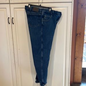 Cabelas flannel lined jeans size 38/32